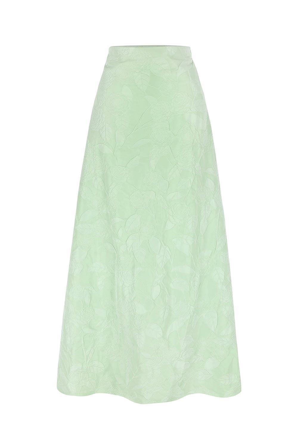 Caswell Long Skirt-MINTCMLI-34-CLOTHINGSKIRTMAXI-BERNADETTE