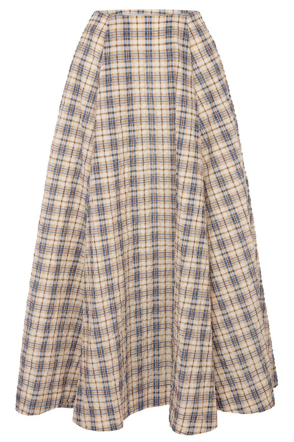 Kennedy Midi Skirt-GEOMTRC-34-CLOTHINGSKIRTMIDI-BERNADETTE