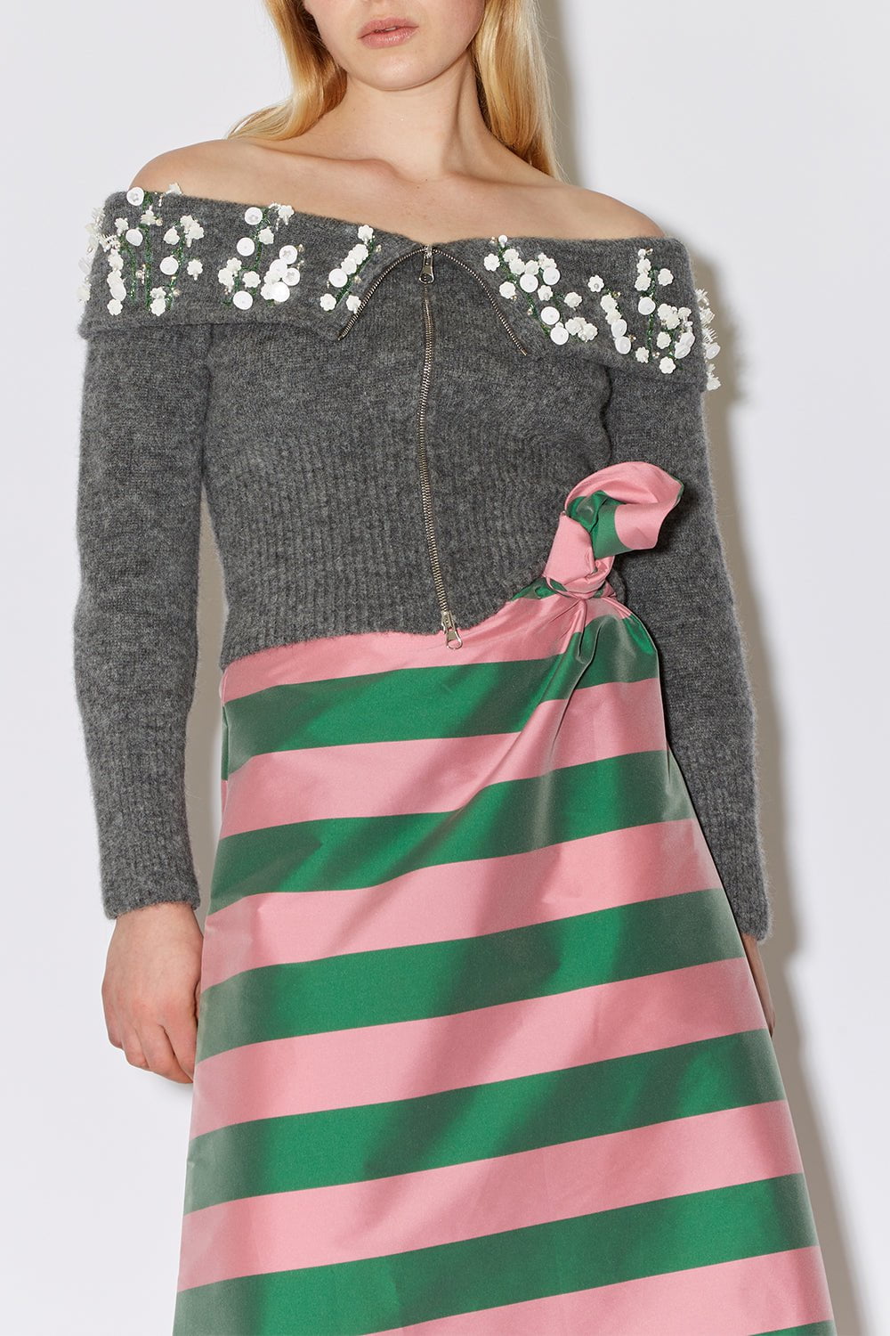 BERNADETTE-Sylva Zip Sweater-