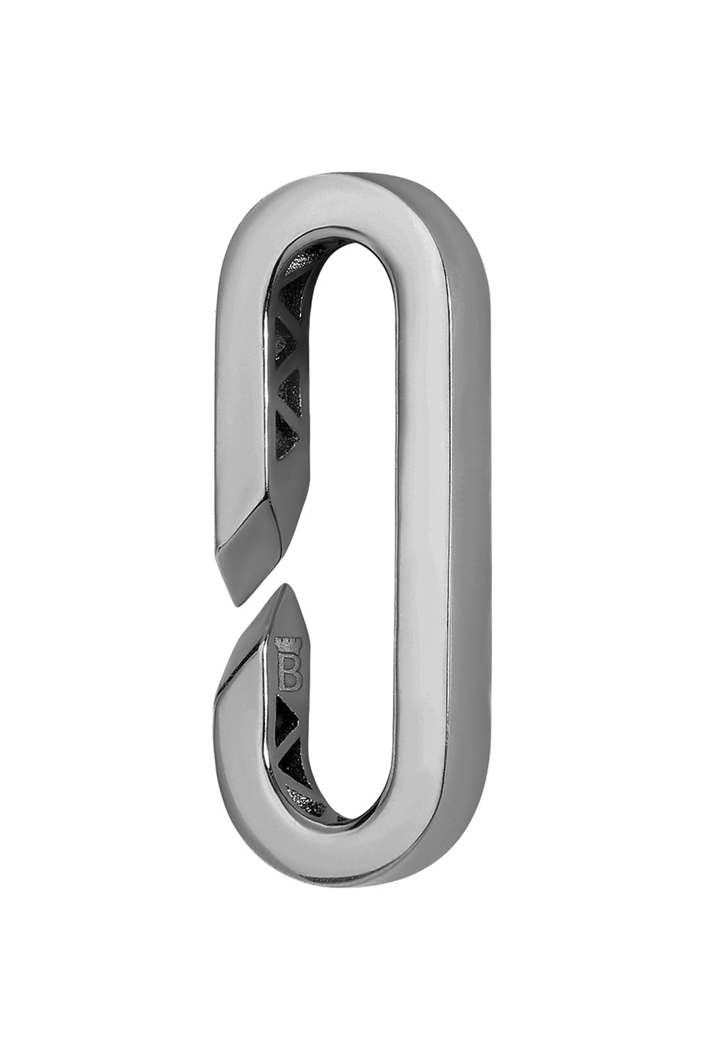Small Open Link Paperclip Pendant-ROSE GOLD-JEWELRYFINE JEWELPENDANT-BIZZOTTO
