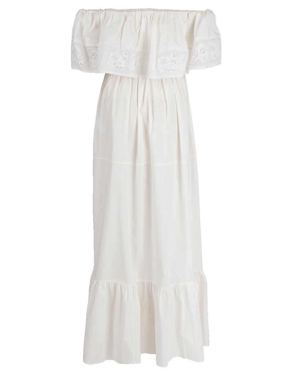 BLUGIRL-Tier Off Shoulder Maxi Dress-
