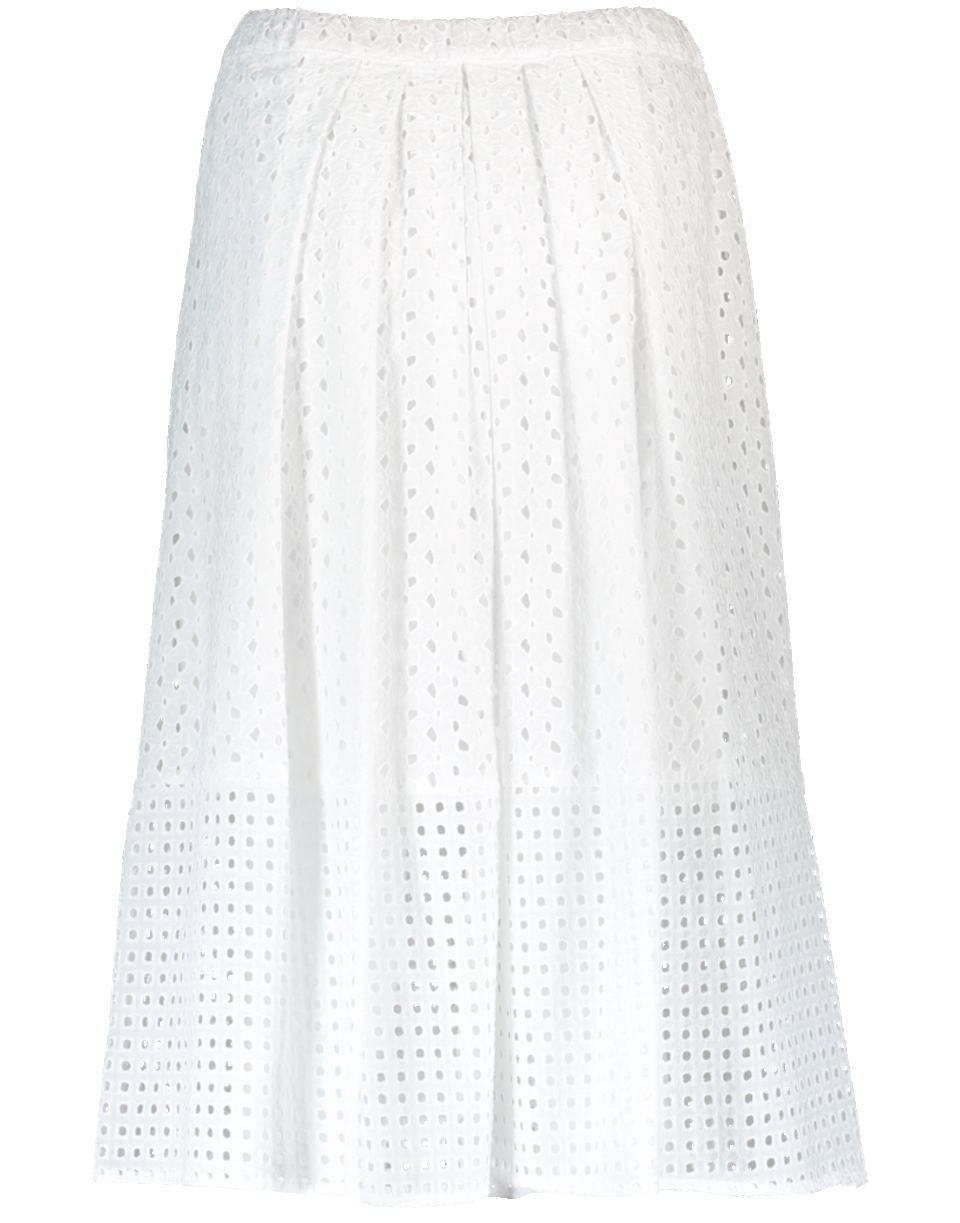 BLUGIRL-Pull On Lace Skirt-