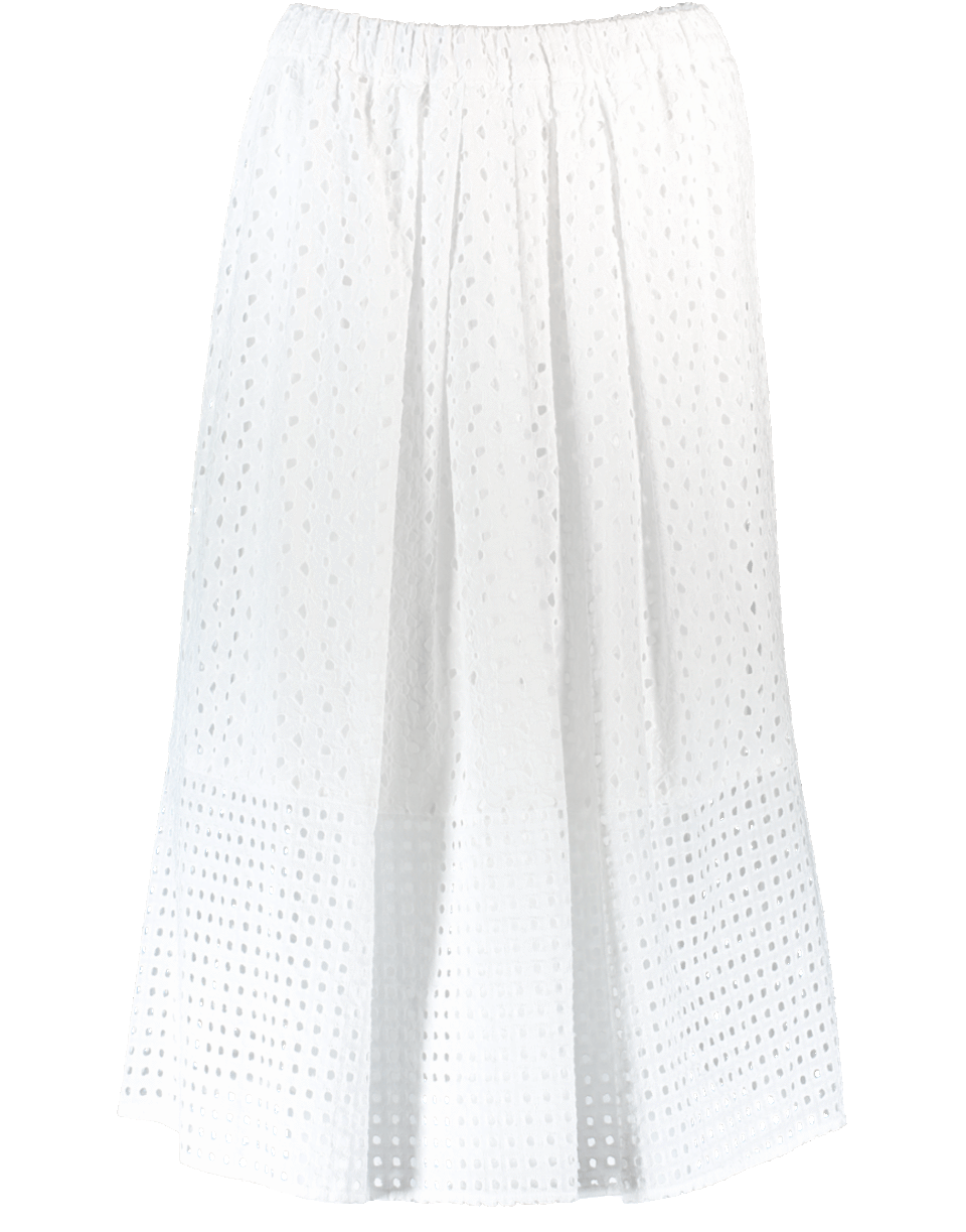 BLUGIRL-Pull On Lace Skirt-