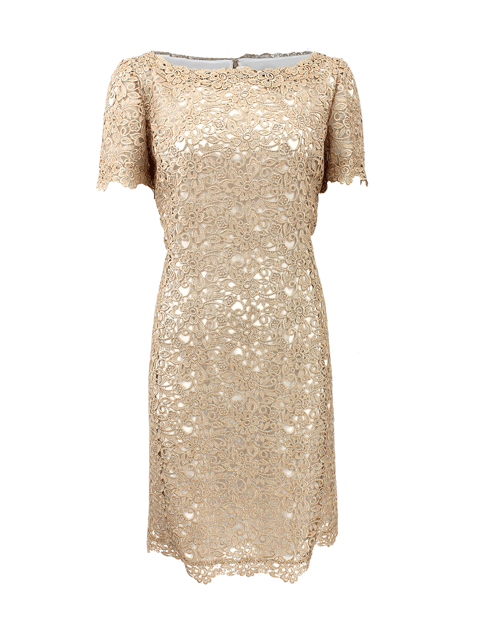 BLUMARINE-Macrame Cocktail Shift-