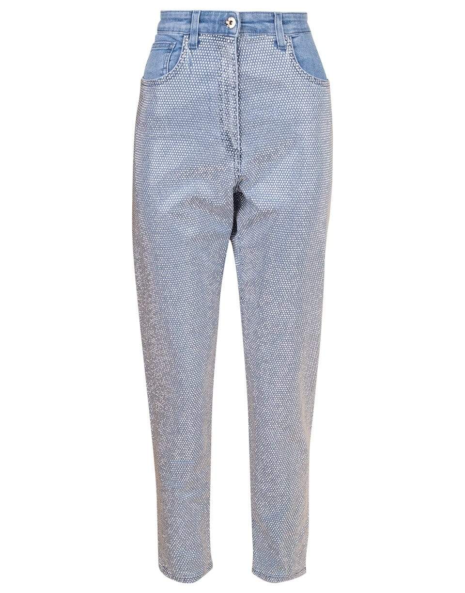 BLUMARINE-All Over Studded Jean-
