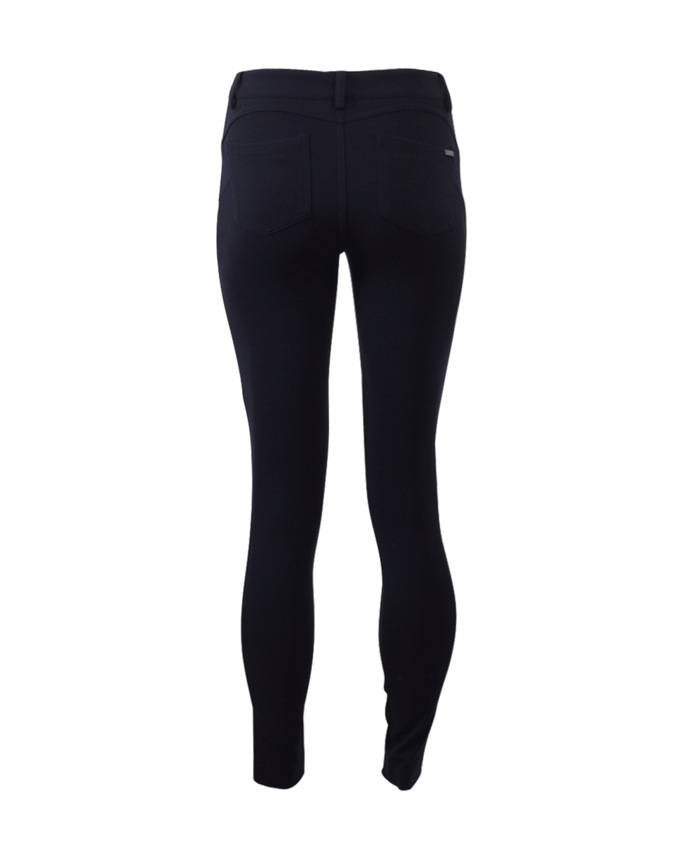 BLUMARINE-Jersey Side Zip Legging-