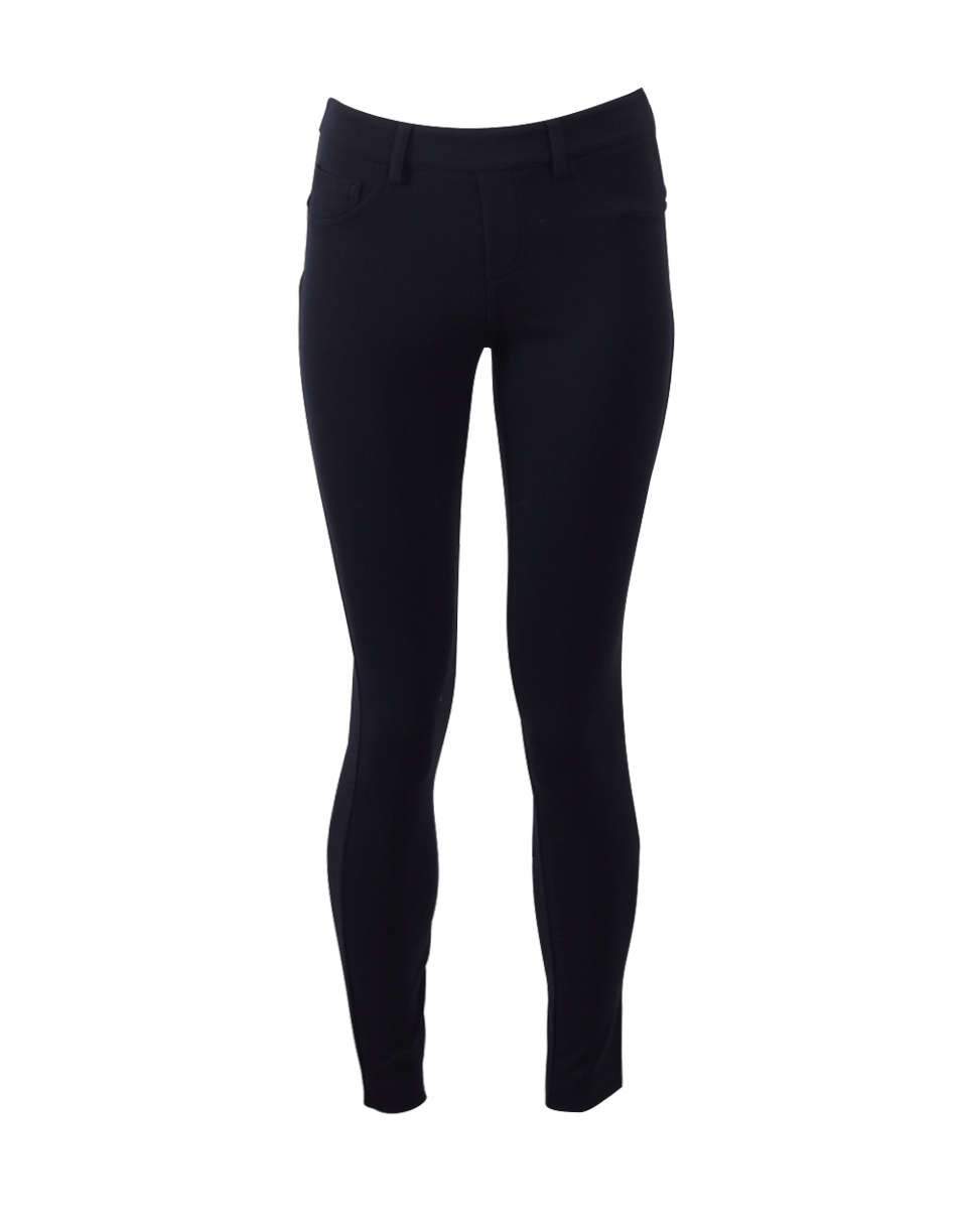 BLUMARINE-Jersey Side Zip Legging-