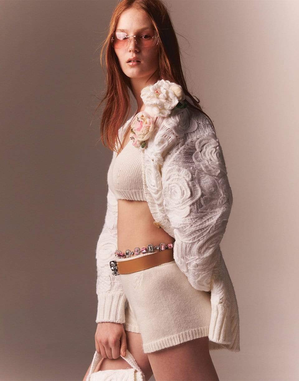 BLUMARINE-Long Sleeve Cardigan Jacket-