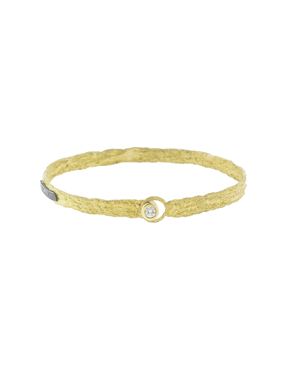 BOAZ KASHI-Diamond Bangle-YELLOW GOLD