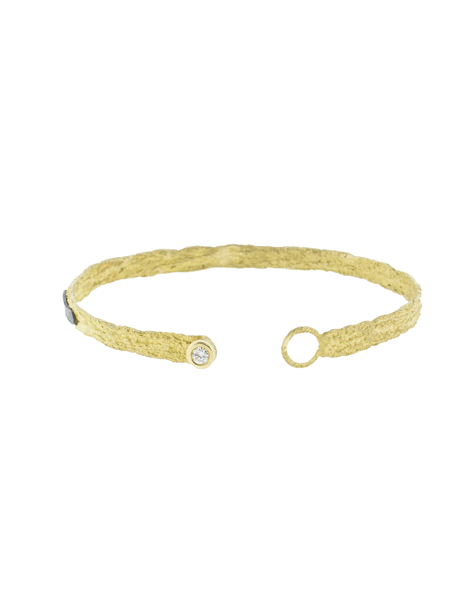 BOAZ KASHI-Diamond Bangle-YELLOW GOLD