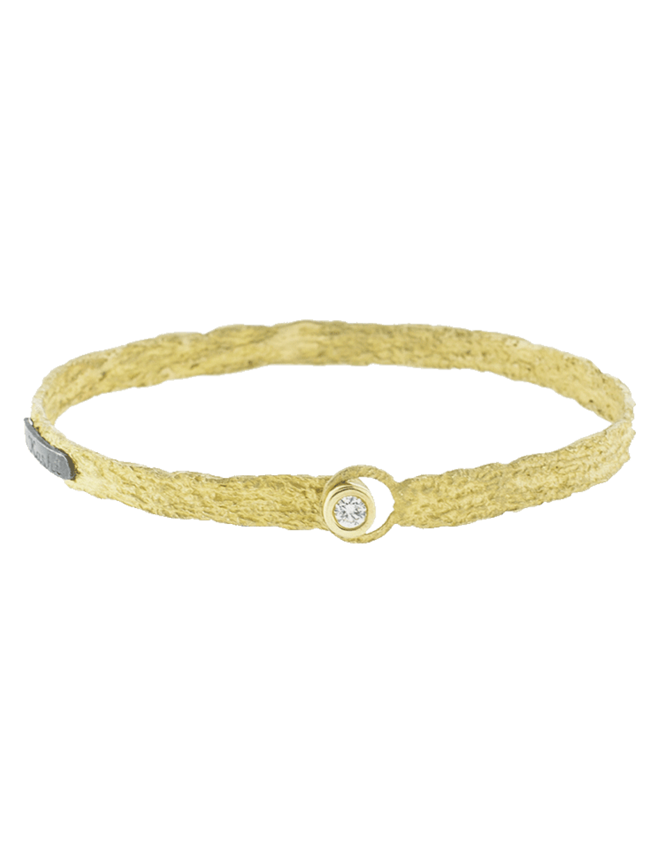 BOAZ KASHI-Diamond Bangle-YELLOW GOLD