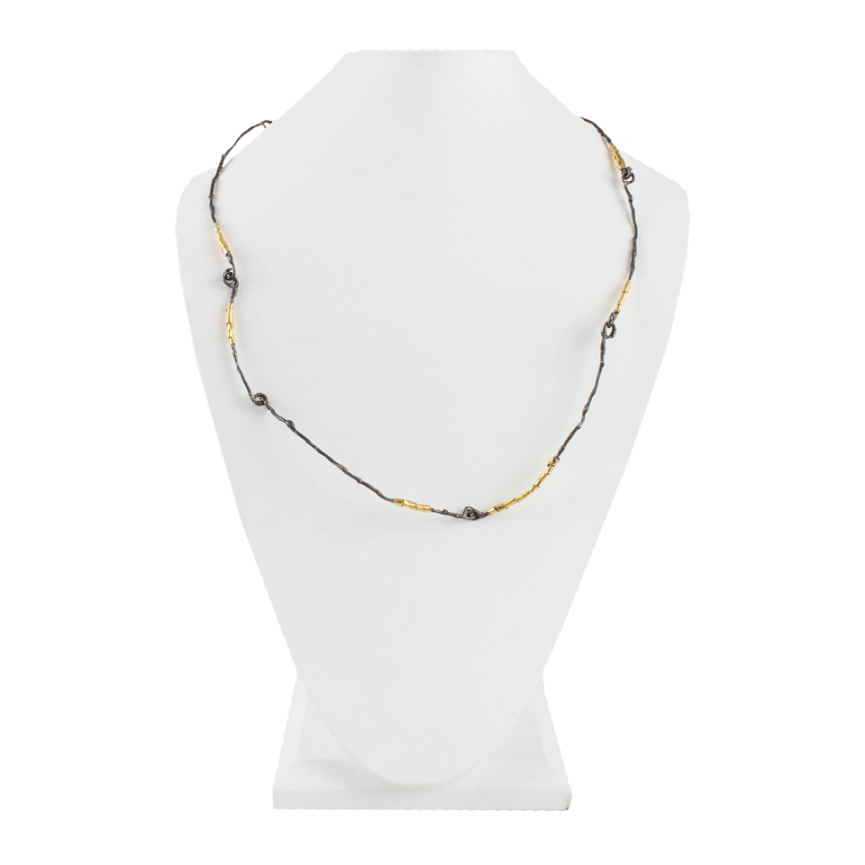 BOAZ KASHI-Mixed-Metal Extreme Necklace-SLVR/GLD
