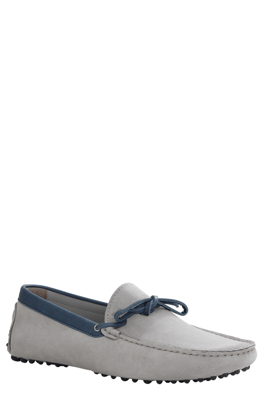 BOBBIES-Men's Le Tombeur Gris Suede Loafer-
