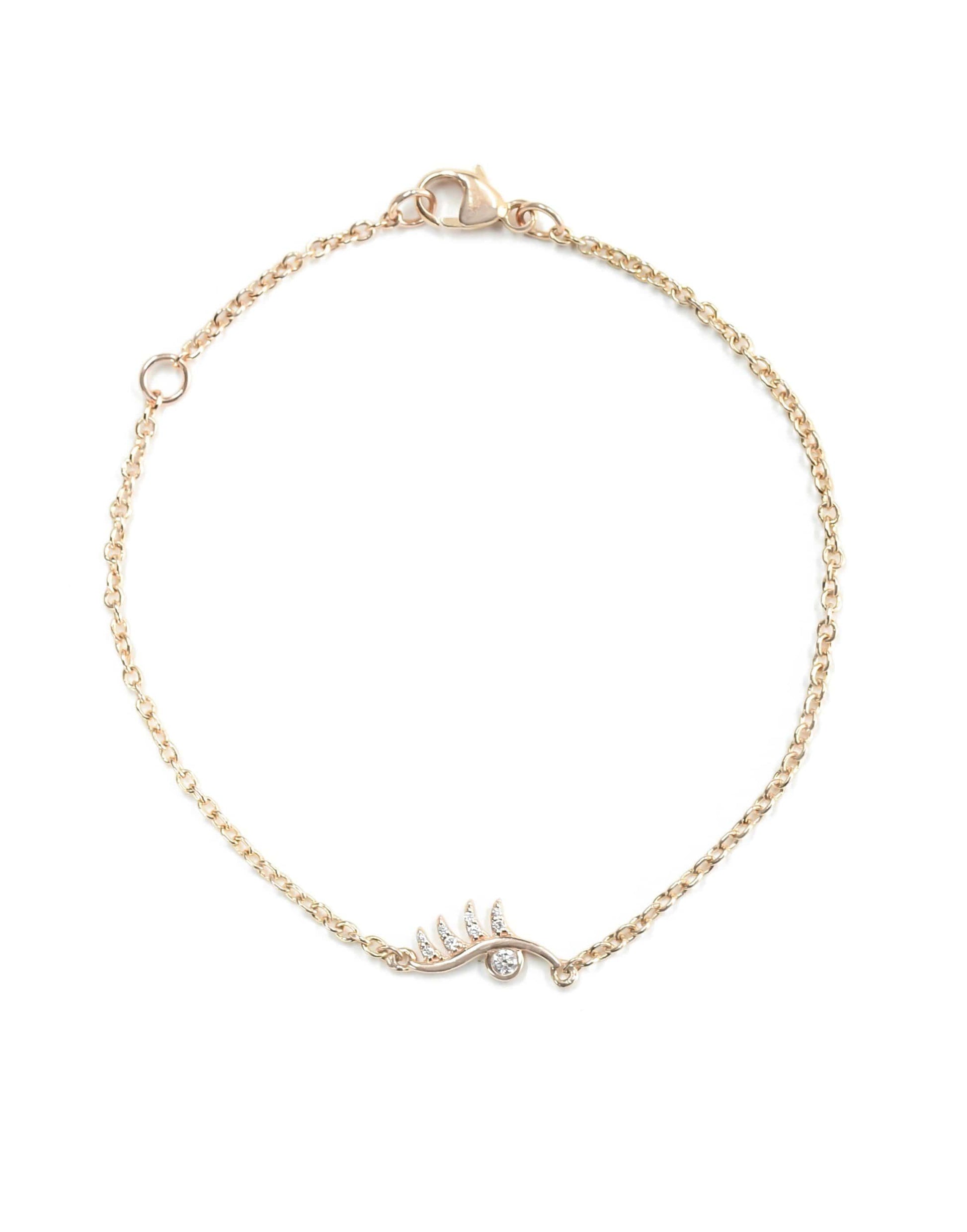 BONDEYE JEWELRY-Wink Rose Gold Bracelet-