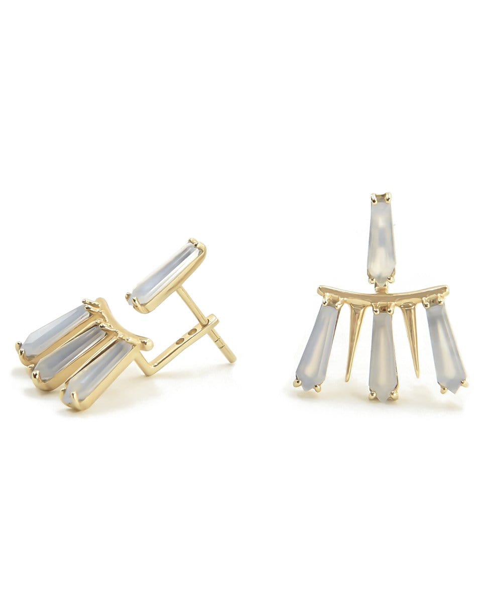 BONDEYE JEWELRY-Athena Chalcedony Earrings-