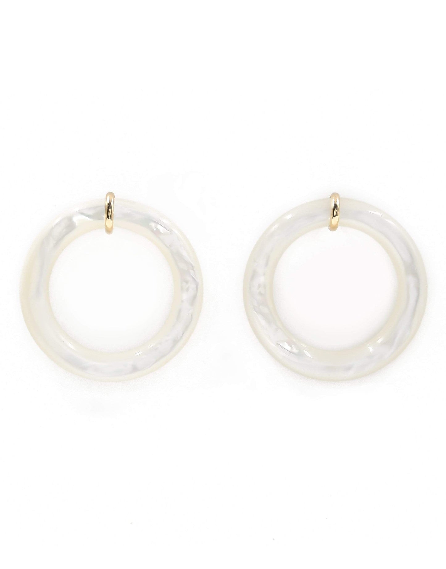 BONDEYE JEWELRY-Mother of Donuts Earrings-YELLOW GOLD