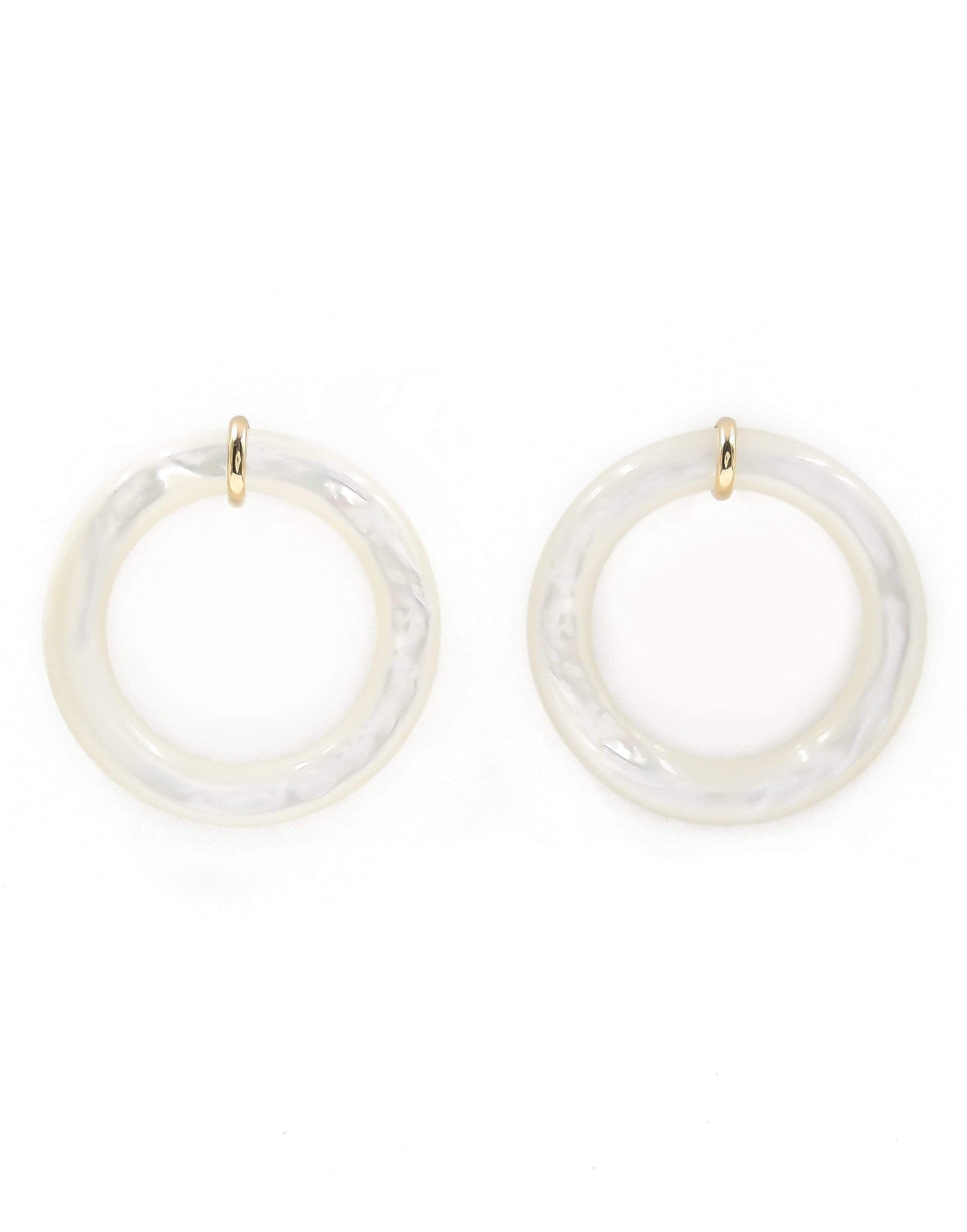 BONDEYE JEWELRY-Mother of Donuts Earrings-YELLOW GOLD