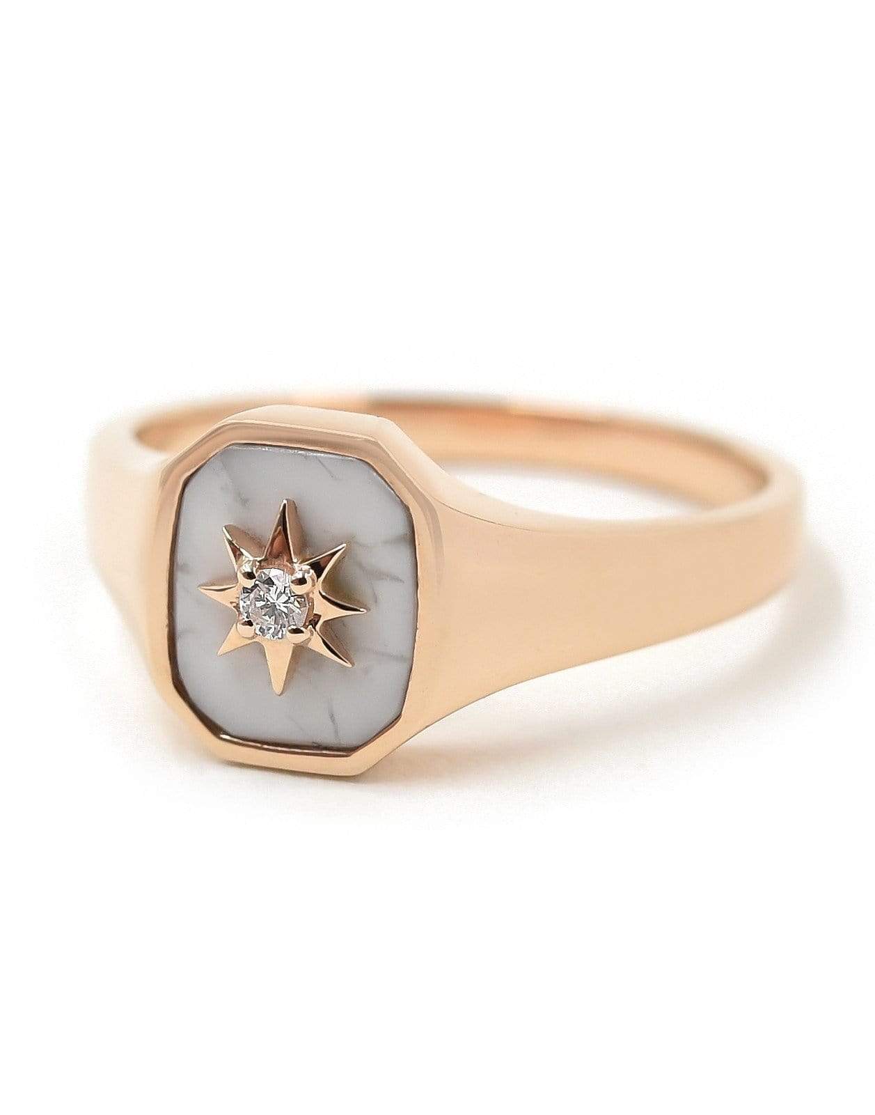 BONDEYE JEWELRY-Josie Howlite Ring-