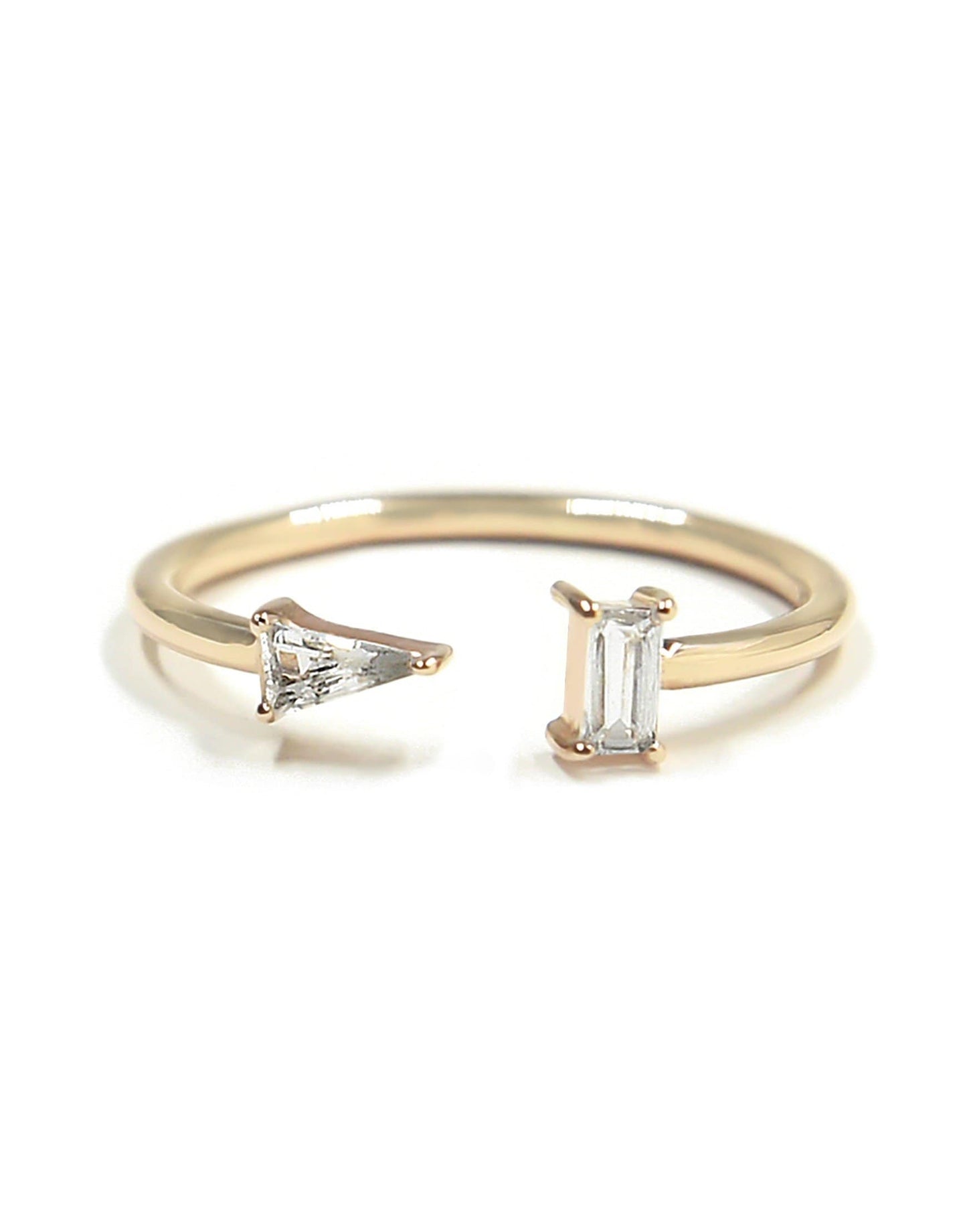 BONDEYE JEWELRY-Luna White Topaz Ring-
