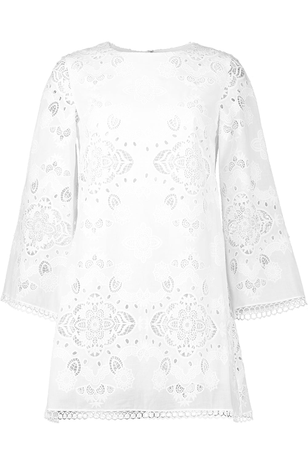 Stevie Dress - Ivory-IVORY-2-CLOTHINGDRESSCASUAL-BORGO DE NOR