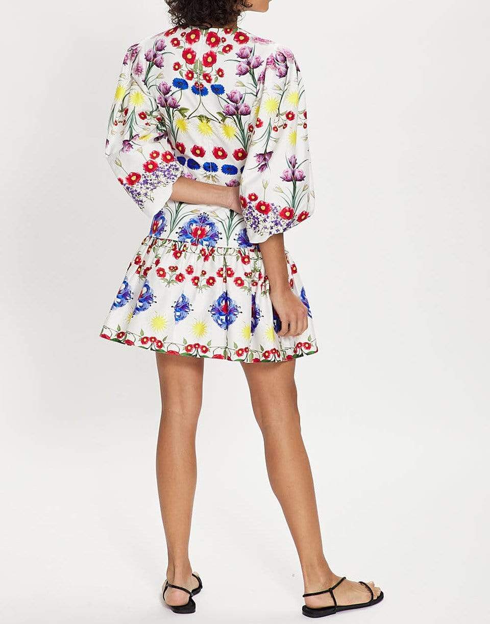 BORGO DE NOR-Tabi Mini Half Sleeve Floral Dress-