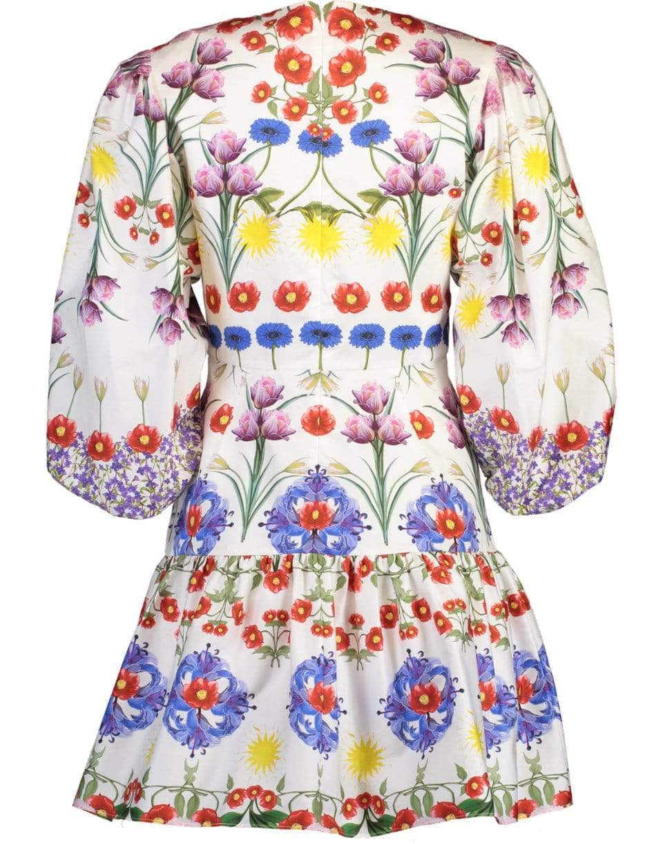 BORGO DE NOR-Tabi Mini Half Sleeve Floral Dress-