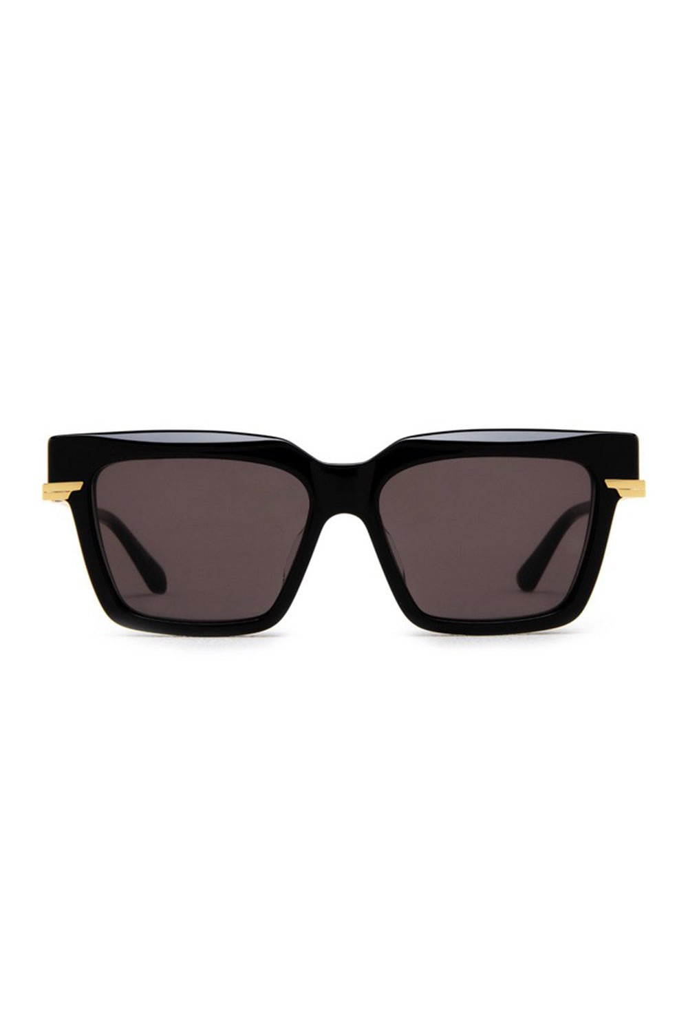 BOTTEGA VENETA-Square Sunglasses-BLCK/GRY