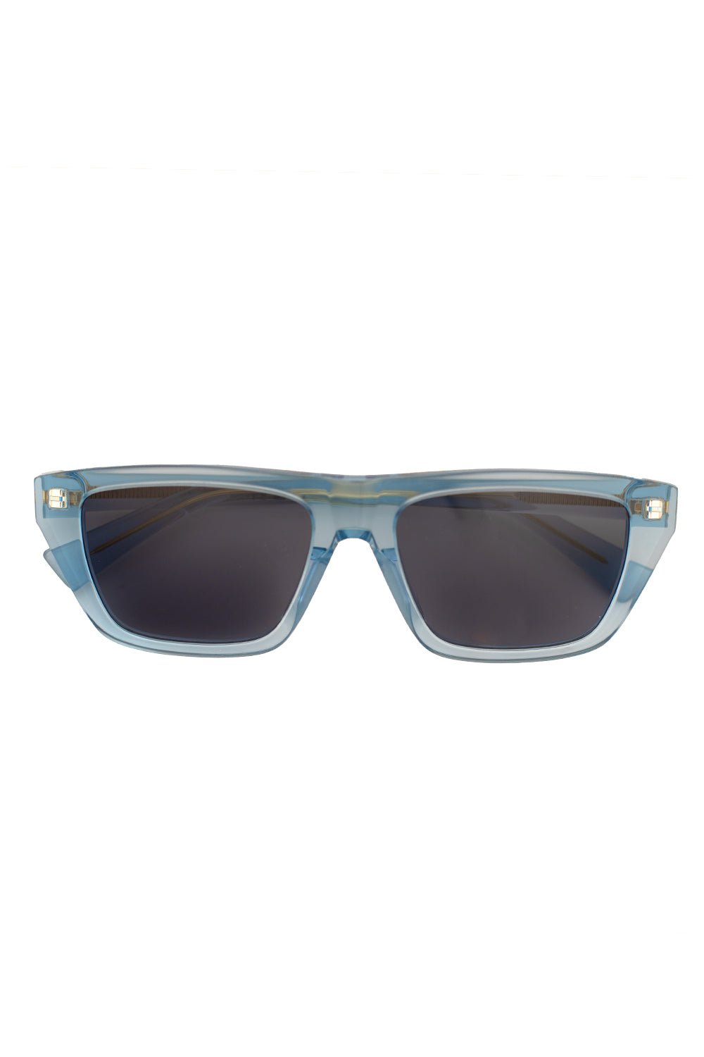 BOTTEGA VENETA-Classic Rectangle Sunglasses-BLUE/BLU