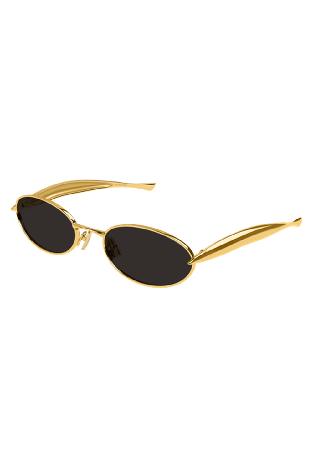 Sardine Oval Sunglasses-GLDGDGRY-ACCESSORIESUNGLASSES-BOTTEGA VENETA