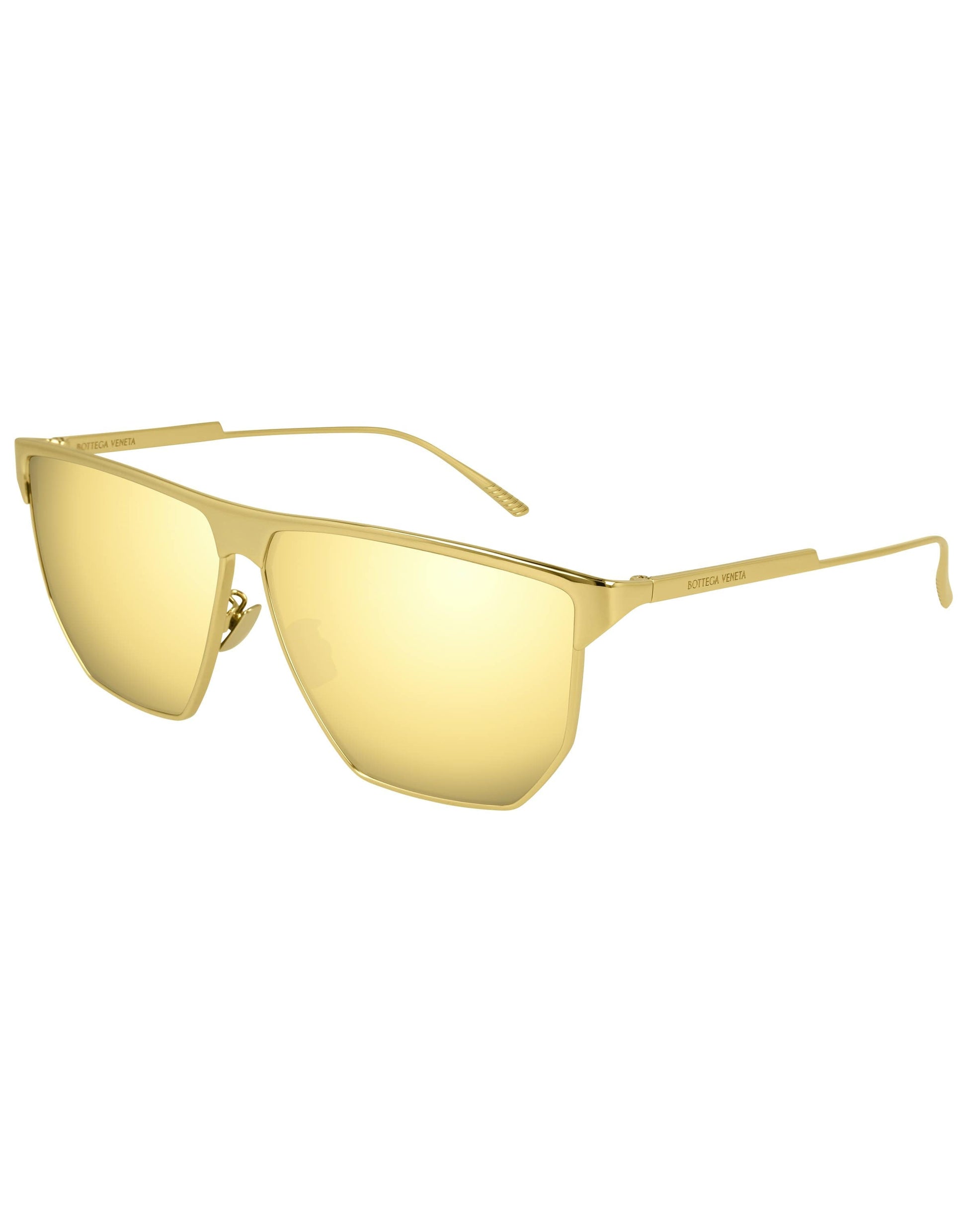 BOTTEGA VENETA-BV1069S Gold Sunglasses-GOLD