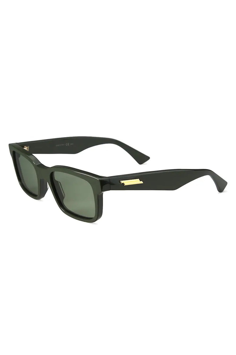BOTTEGA VENETA-Rectangle Classic Sunglasses-GREEN