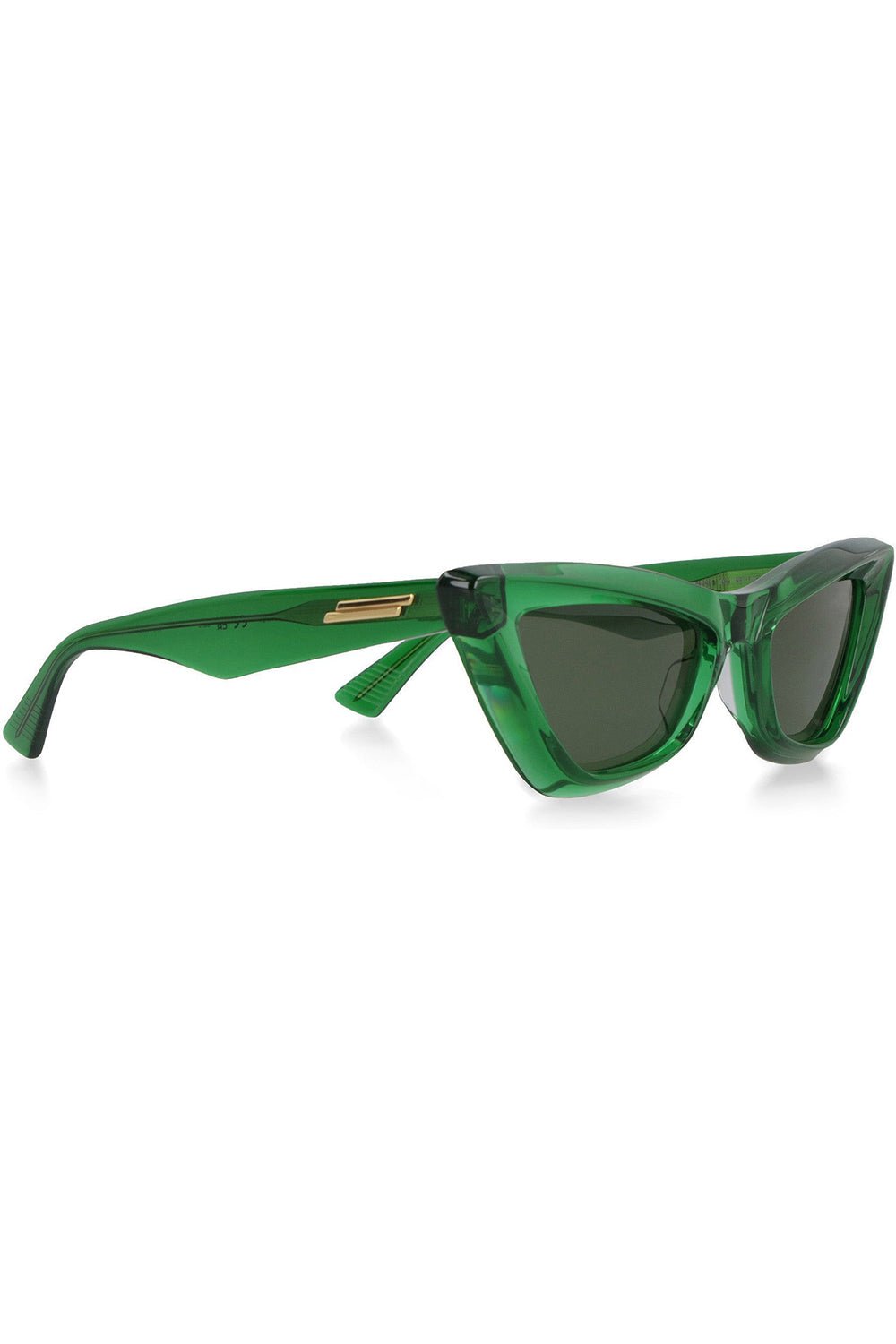 BOTTEGA VENETA-Angle Cat Eye Sunglasses-GR/GR/GR