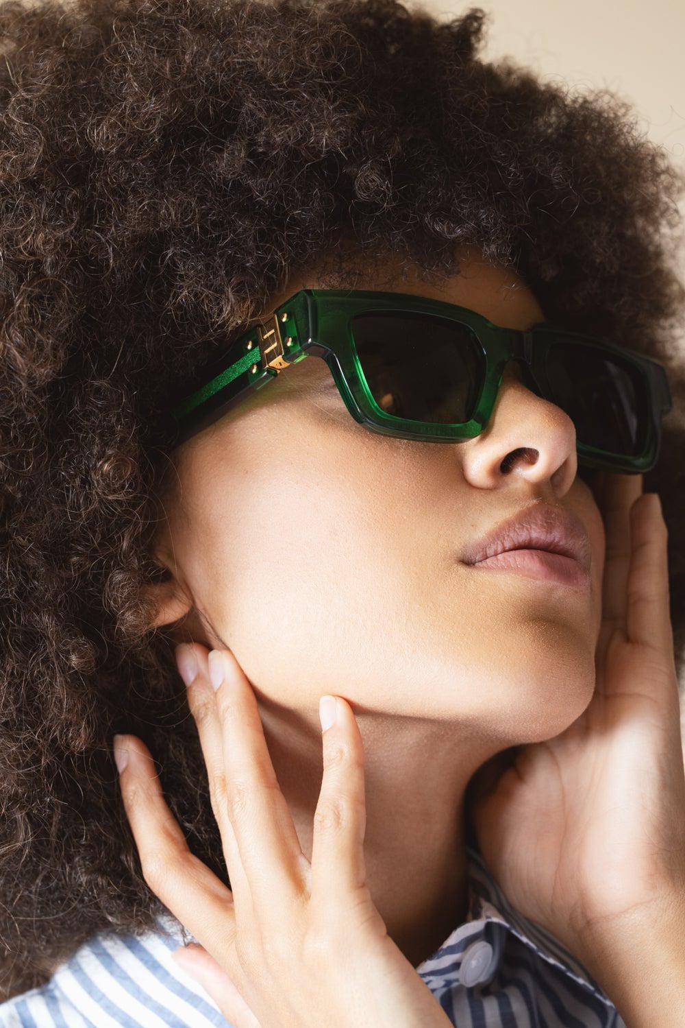 BOTTEGA VENETA-Unapologetic Sunglasses - Green-GRN/GRN