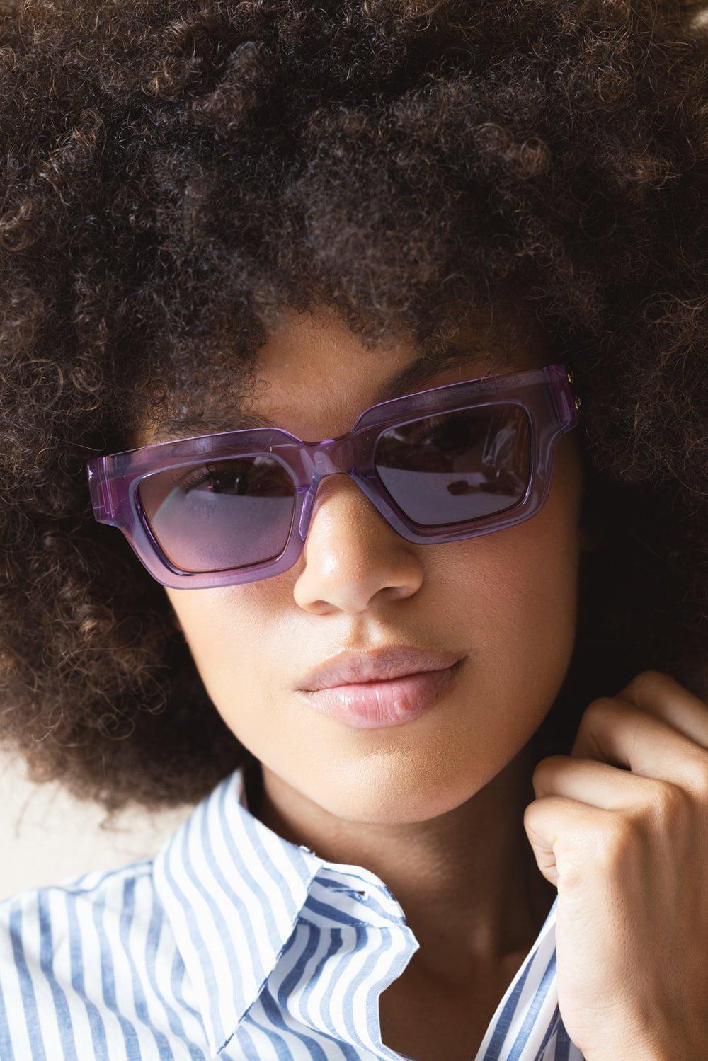 BOTTEGA VENETA-Unapologetic Sunglasses - Violet-VIOLET