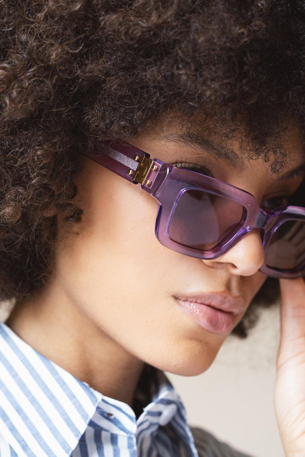 BOTTEGA VENETA-Unapologetic Sunglasses - Violet-VIOLET