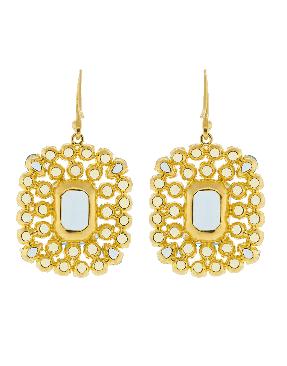 BOUNKIT JEWELRY-Quartz Earrings-BLU/LEM