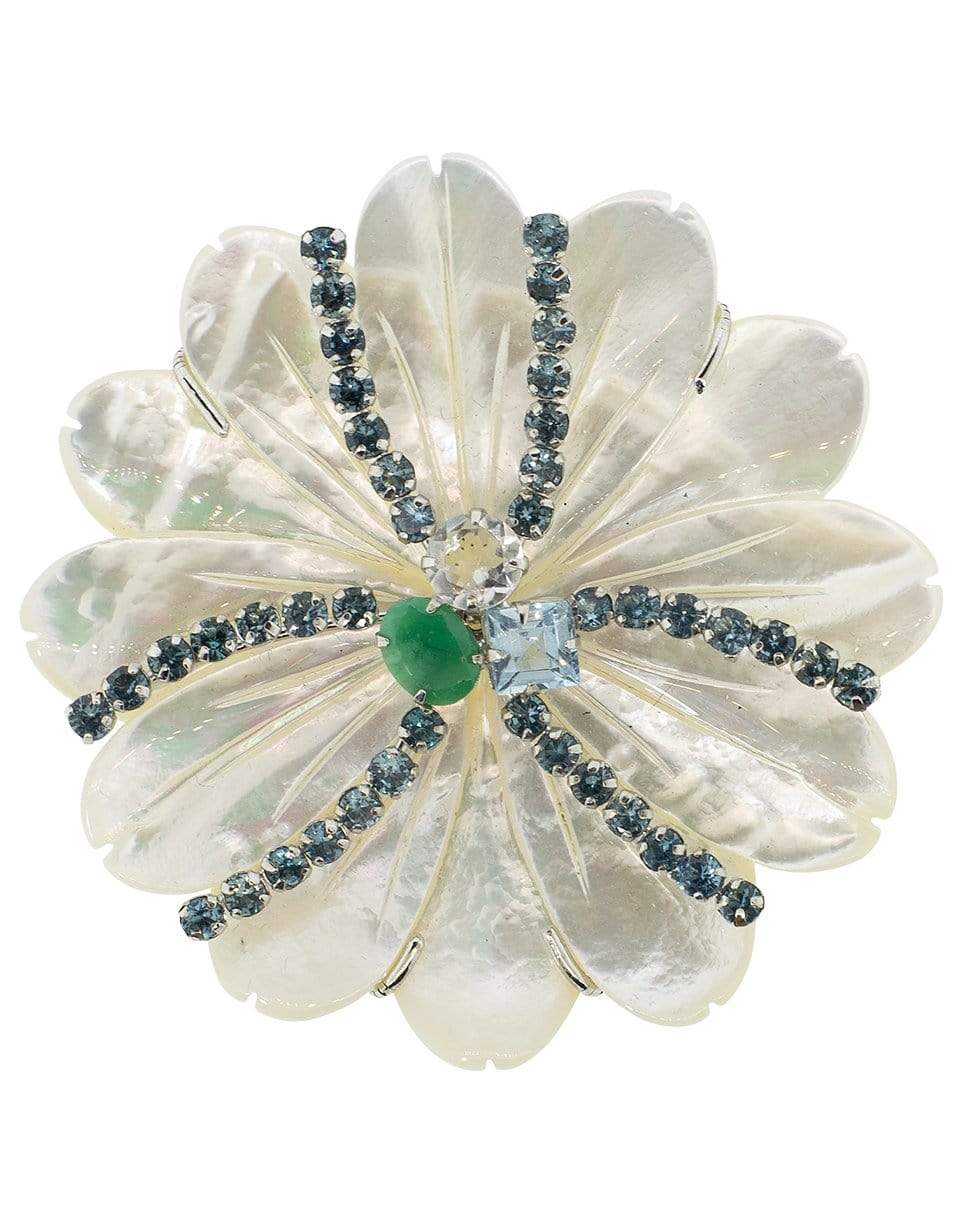 BOUNKIT JEWELRY-Mother of Pearl Pin-WHITE