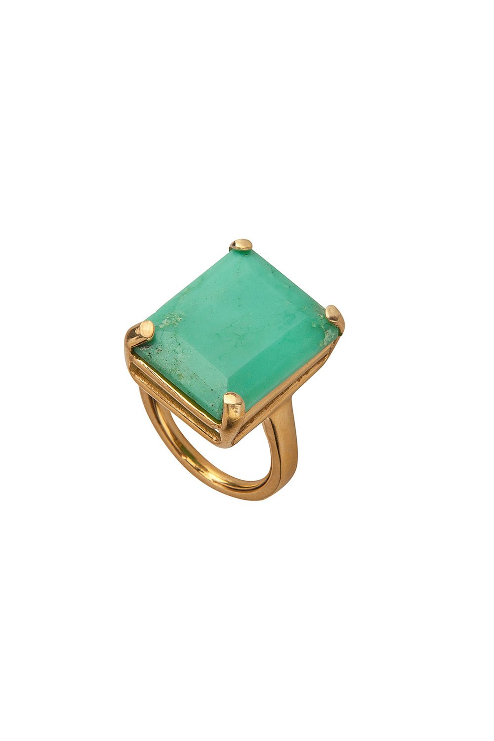 BOUNKIT JEWELRY-Chrysoprase Beijing Ring-GREEN