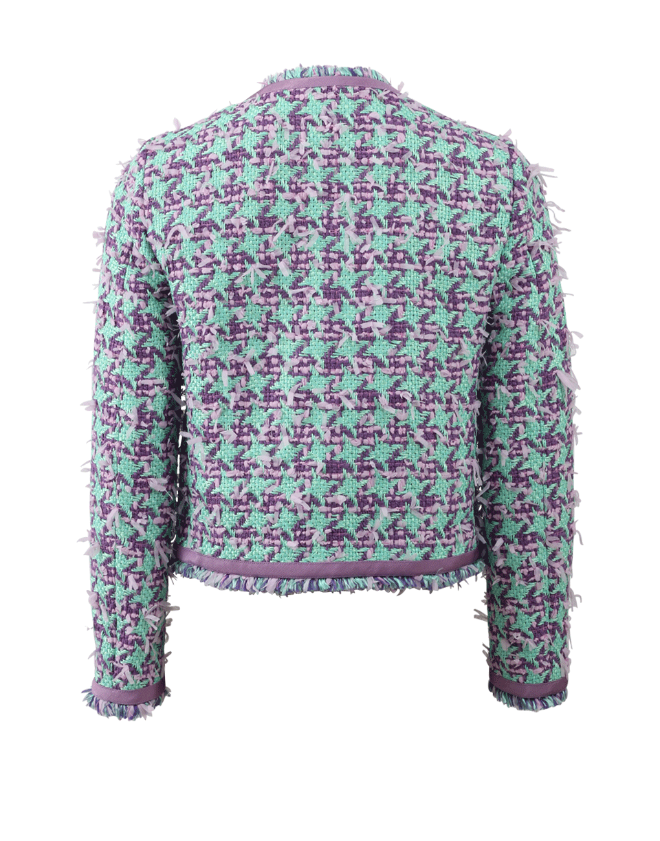 BOUTIQUE MOSCHINO-Multicolor Tweed Jacket-