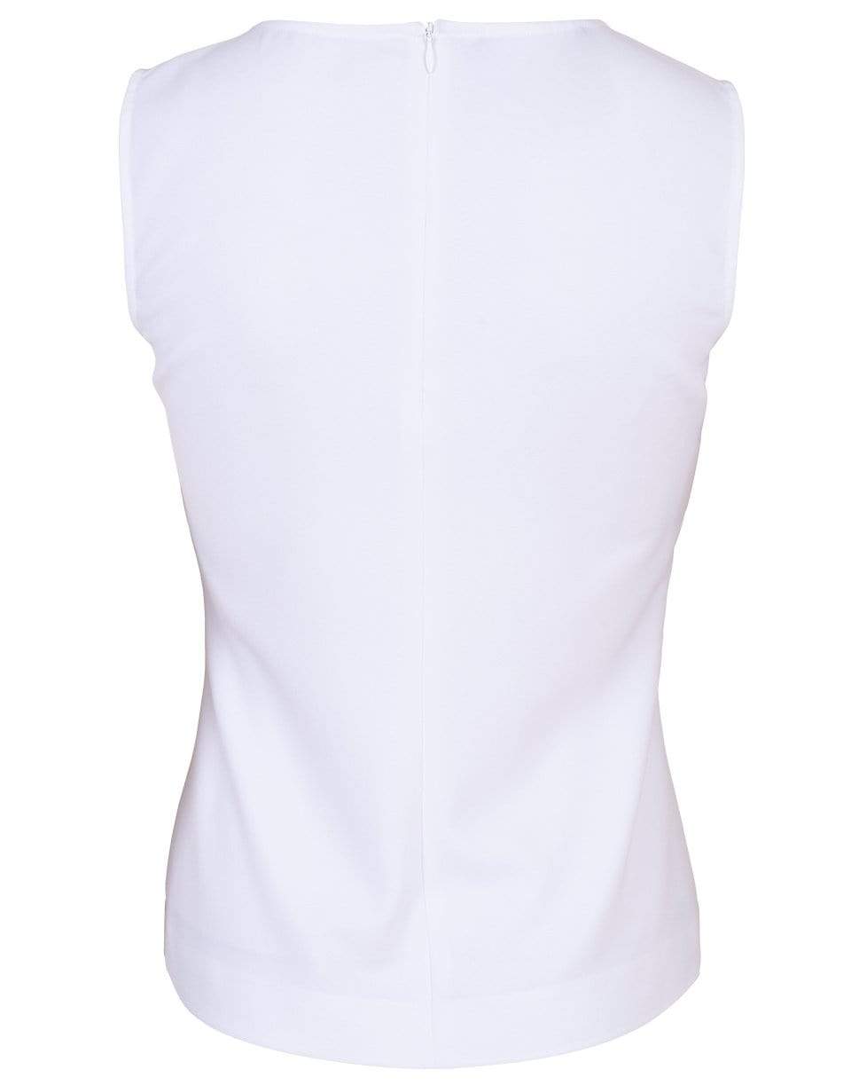 BOUTIQUE MOSCHINO-Sleeveless Record Print Tank Top-