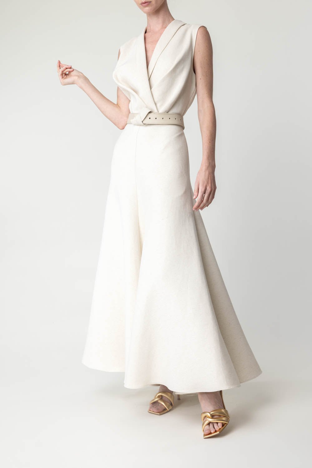 BRANDON MAXWELL-Cleo Knot Belt-