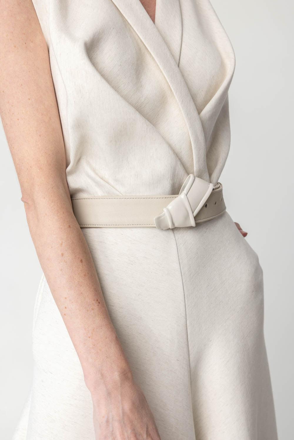 BRANDON MAXWELL-Cleo Knot Belt-