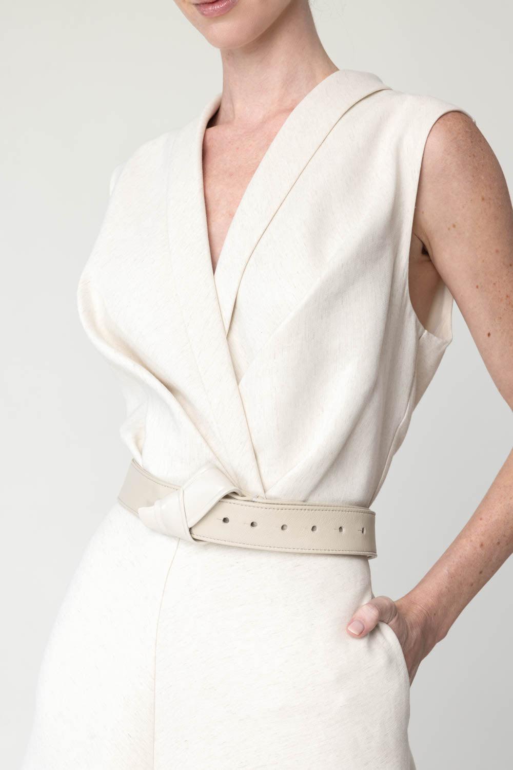 BRANDON MAXWELL-Cleo Knot Belt-