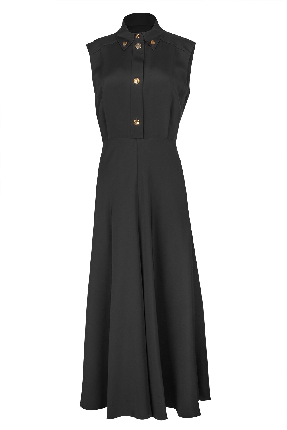 Amara Dress-BLACK-2-CLOTHINGDRESSCASUAL-BRANDON MAXWELL