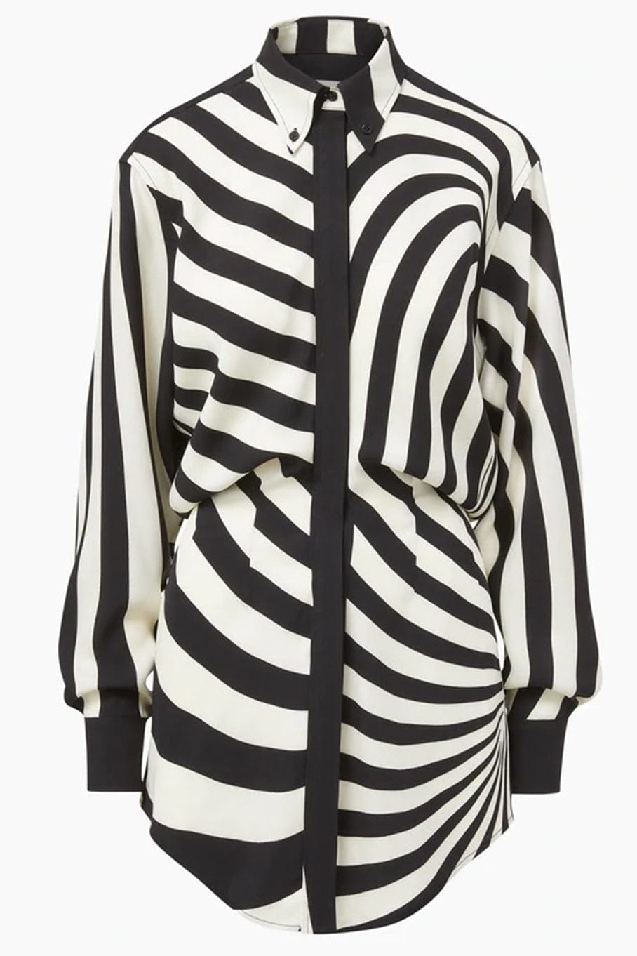 BRANDON MAXWELL-Nouveau Mini Shirtdress-