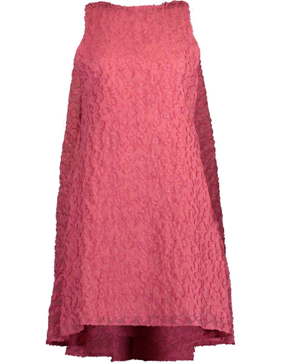 BRANDON MAXWELL-Crewneck Mini Dress-
