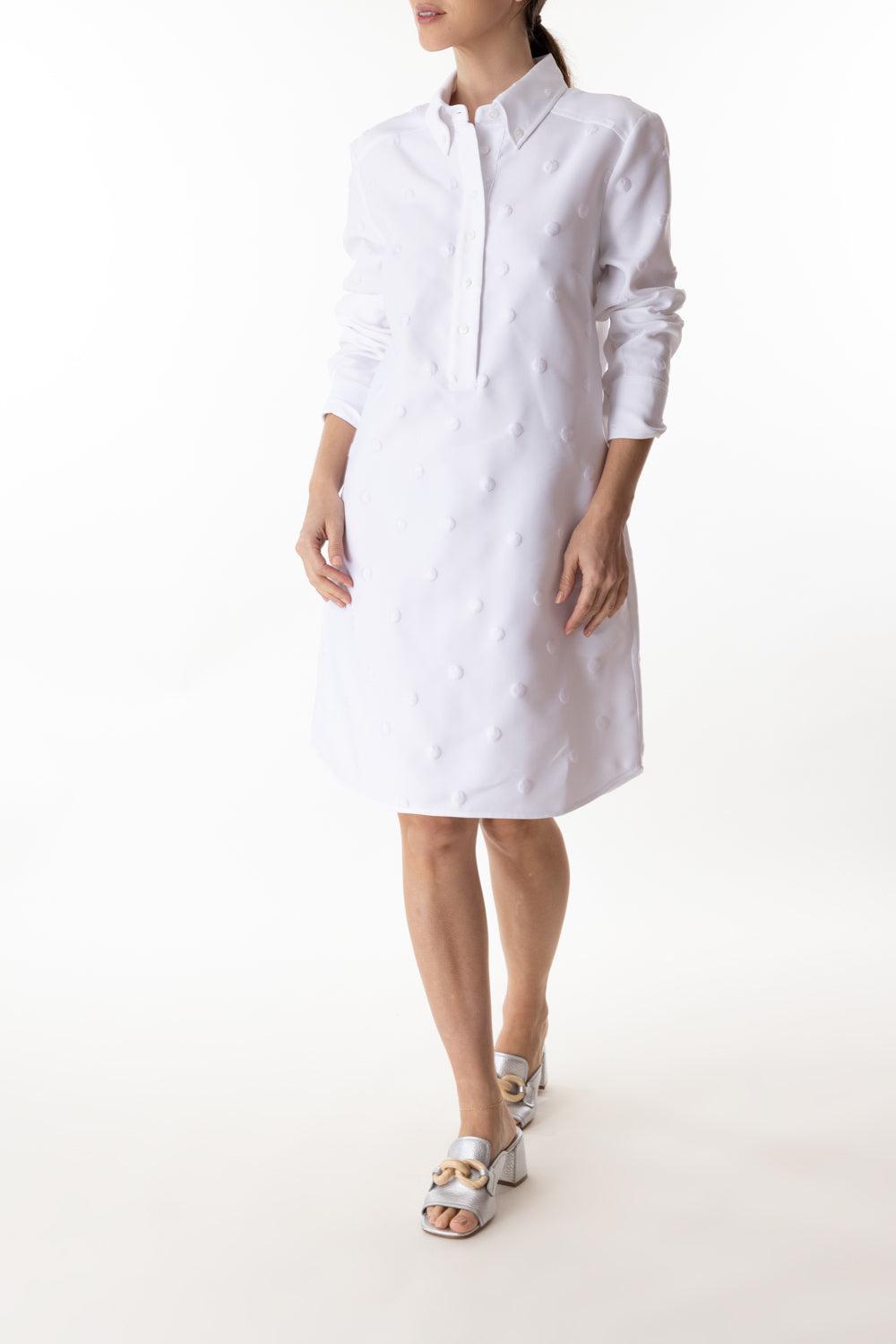 The Lola Shirt Dress-WHITE-2-CLOTHINGDRESSCASUAL-BRANDON MAXWELL
