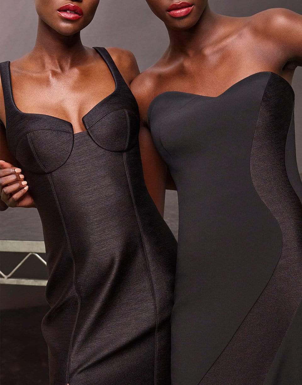BRANDON MAXWELL-Bustier Dress-