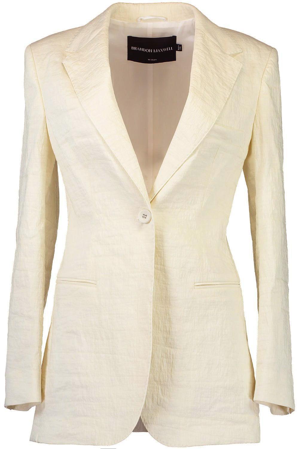 The Jemma Jacket-GREIGE-4-CLOTHINGJACKETBLAZERS-BRANDON MAXWELL