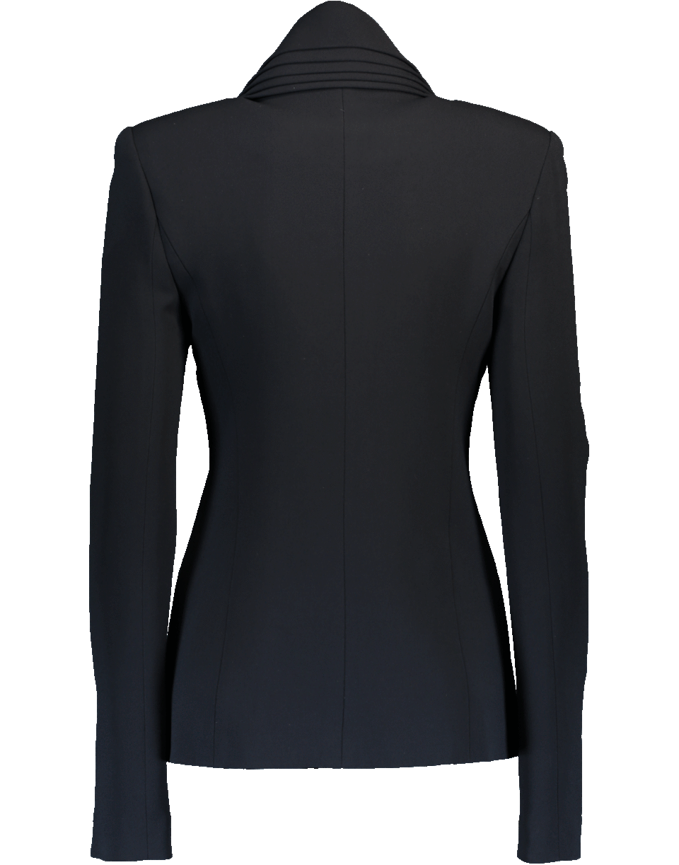 BRANDON MAXWELL-Layered Lapel Jacket-